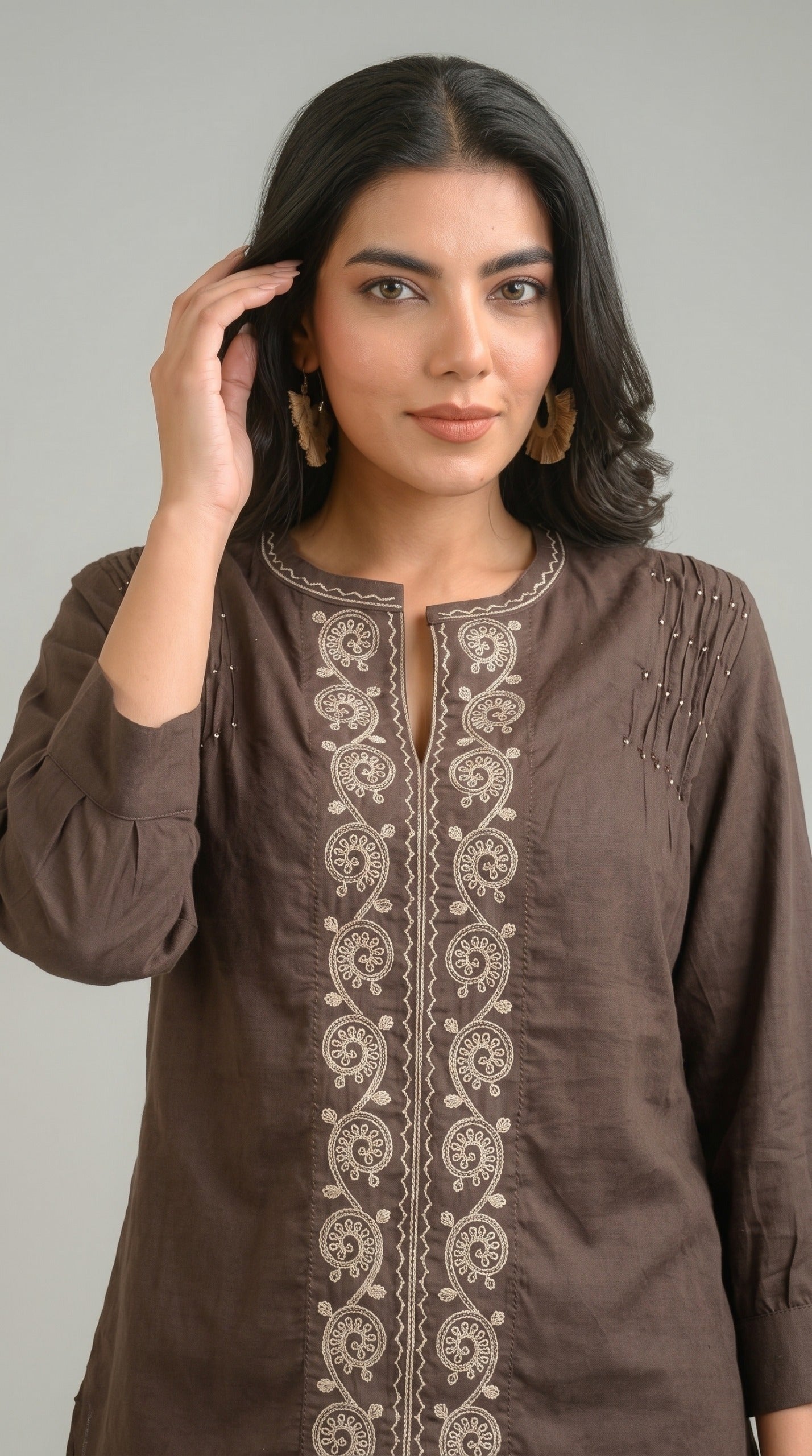 Modern Ease Short Top - Etiquette Apparel