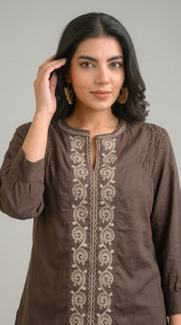 Modern Ease Short Top - Etiquette Apparel