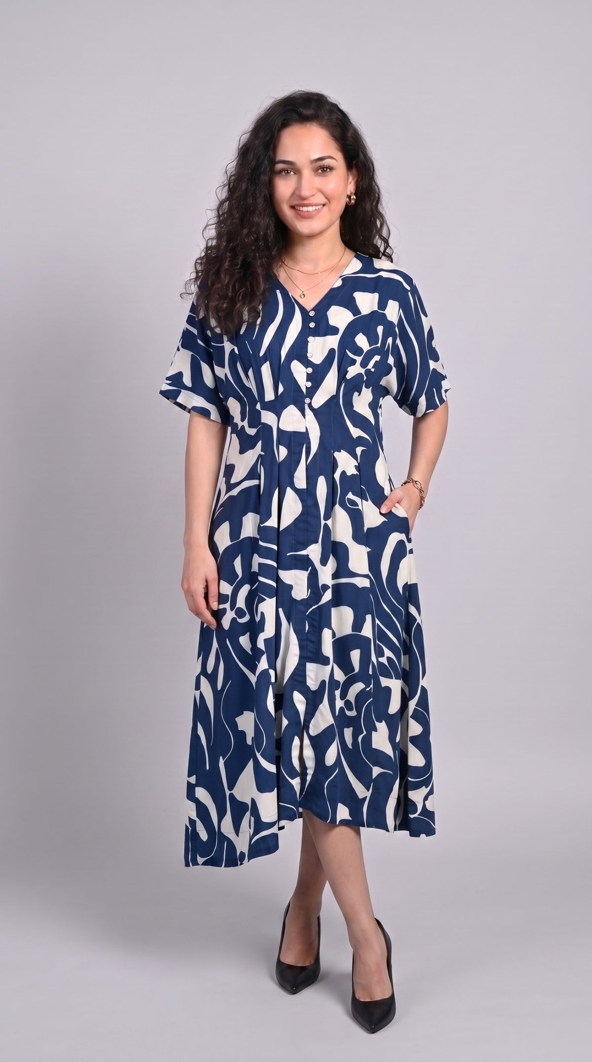 Cinched To Perfection Dress - Etiquette Apparel