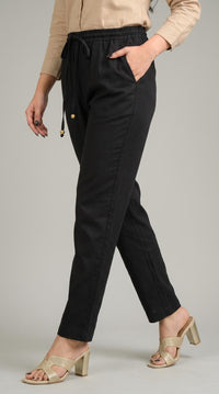 Easy Linen Stretch Pants - Etiquette Apparel