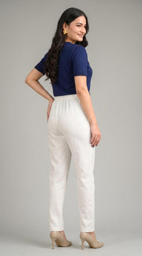Easy Linen Stretch Pants - Etiquette Apparel