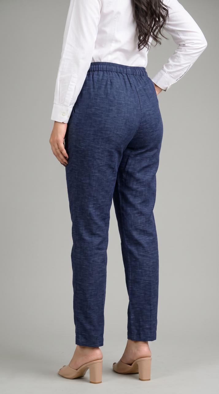 Easy Linen Stretch Pants - Etiquette Apparel