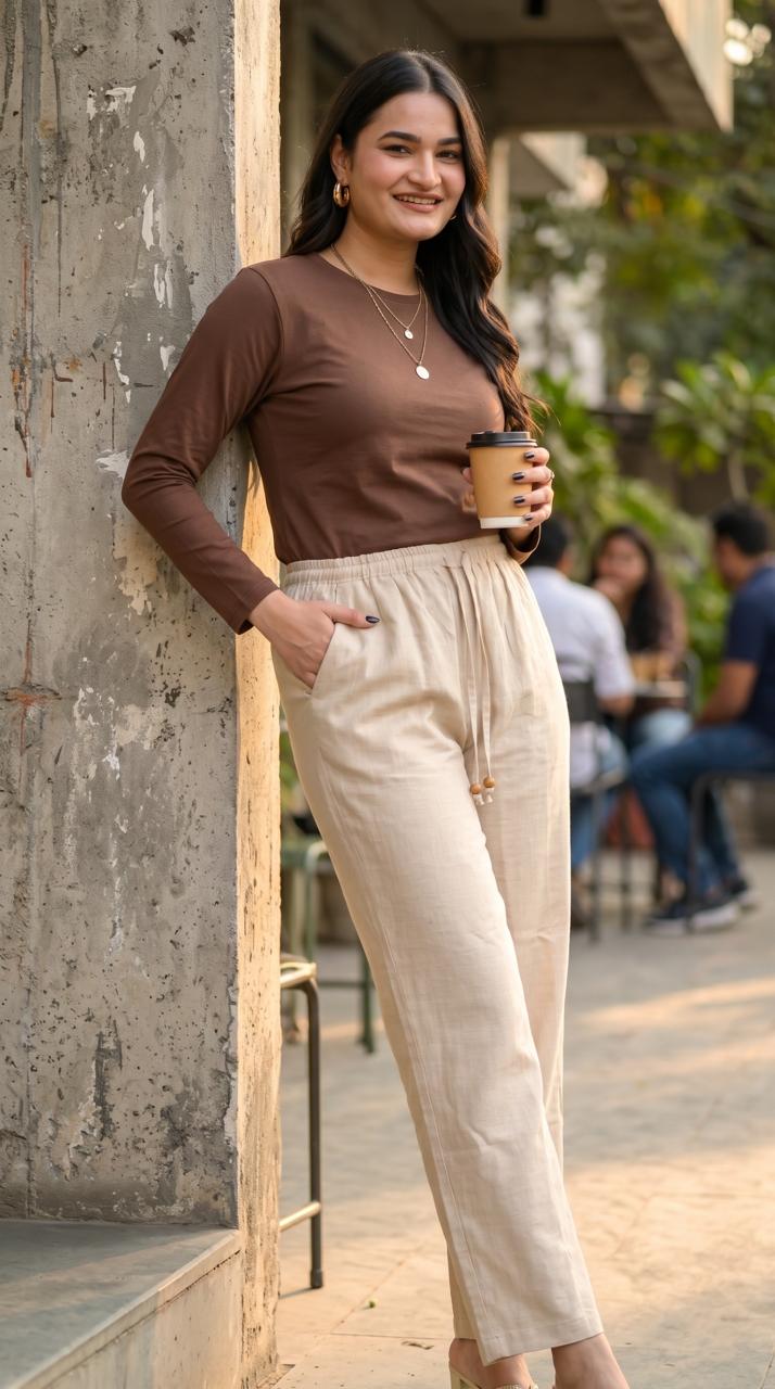 Easy Linen Stretch Pants - Etiquette Apparel