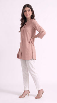 Embroidered Tunic Top - Etiquette Apparel