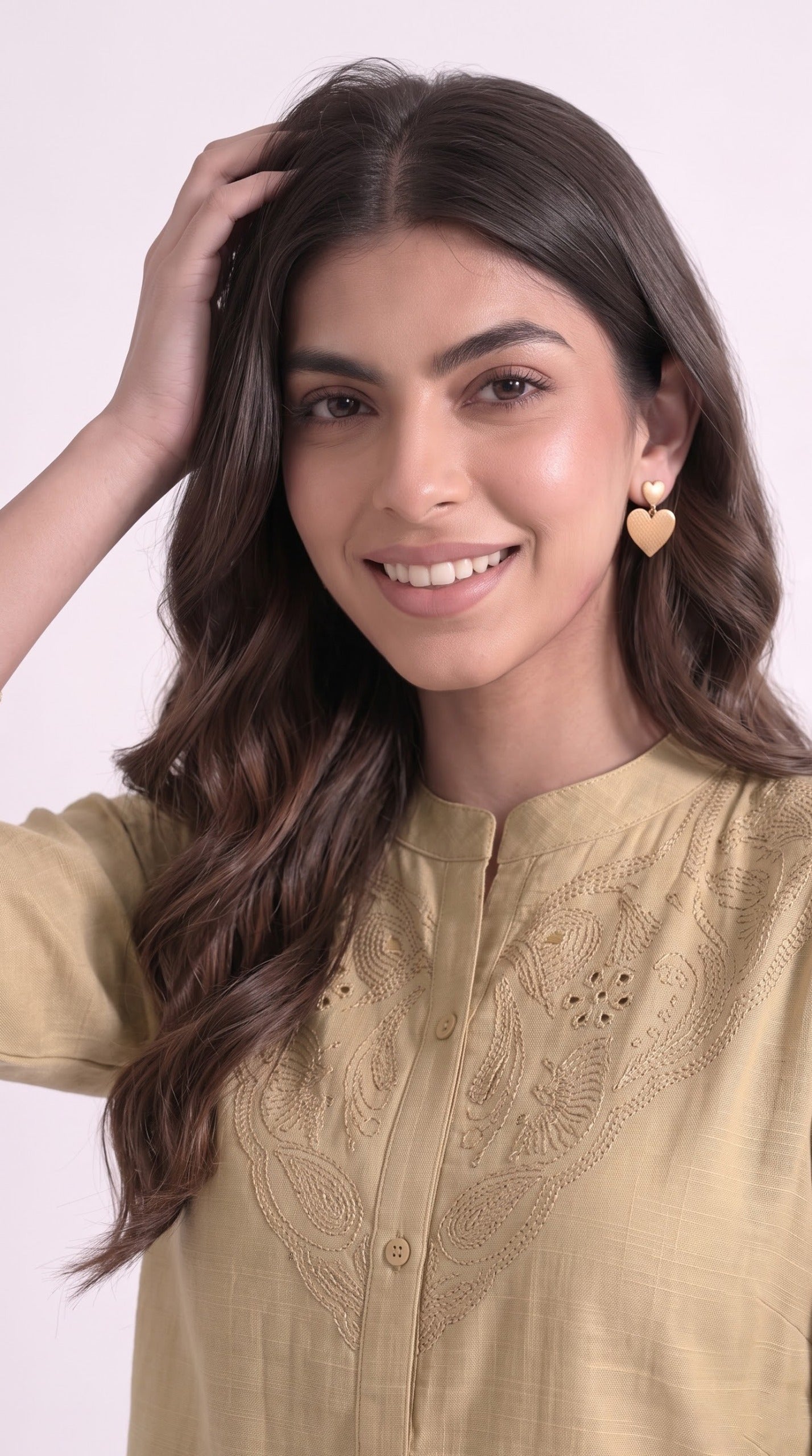 Embroidered Tunic Top - Etiquette Apparel