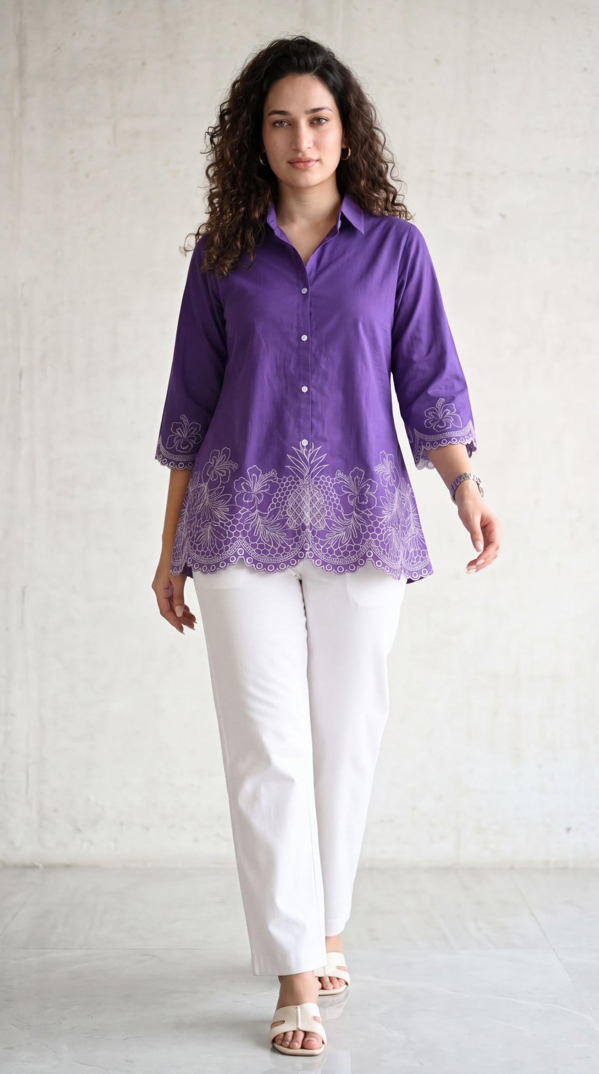 Cutwork But Make it Bold Top - Etiquette Apparel