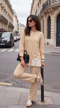 Pastel Perfected Co-ord set - Etiquette Apparel