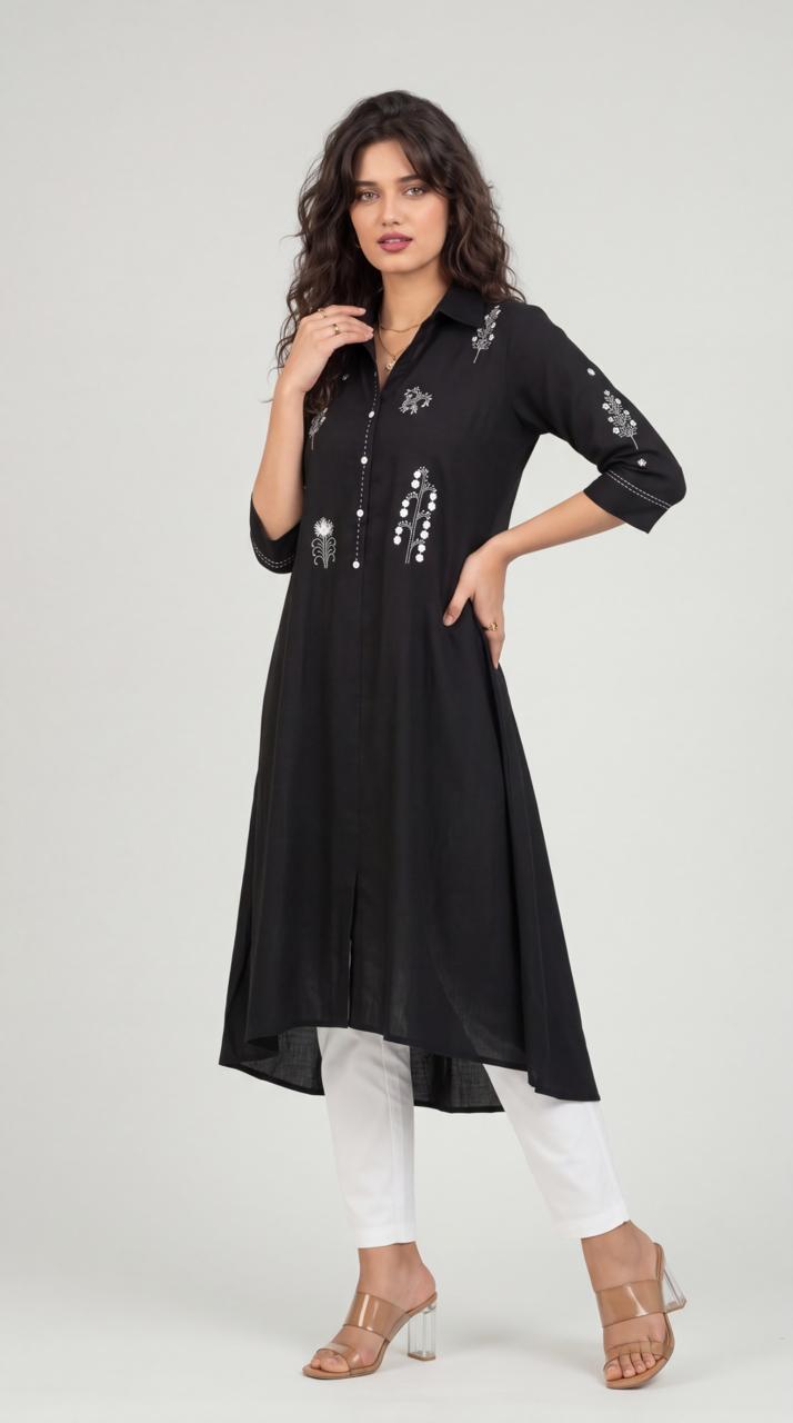 Crafted Calm Kurta - Etiquette Apparel