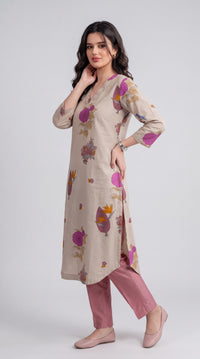 Contemporary Floral Kurta