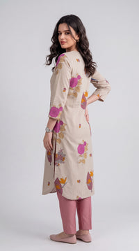 Contemporary Floral Kurta