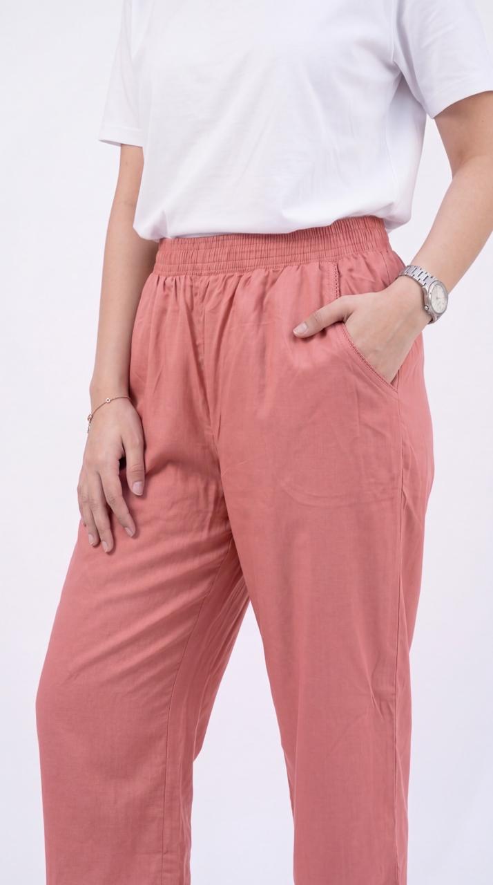 Full Broad Elasticated Pants - Etiquette Apparel