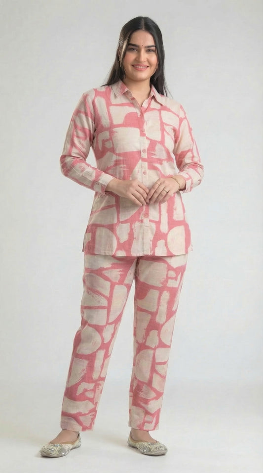 Abstract Alert Co-Ord Set - Etiquette Apparel