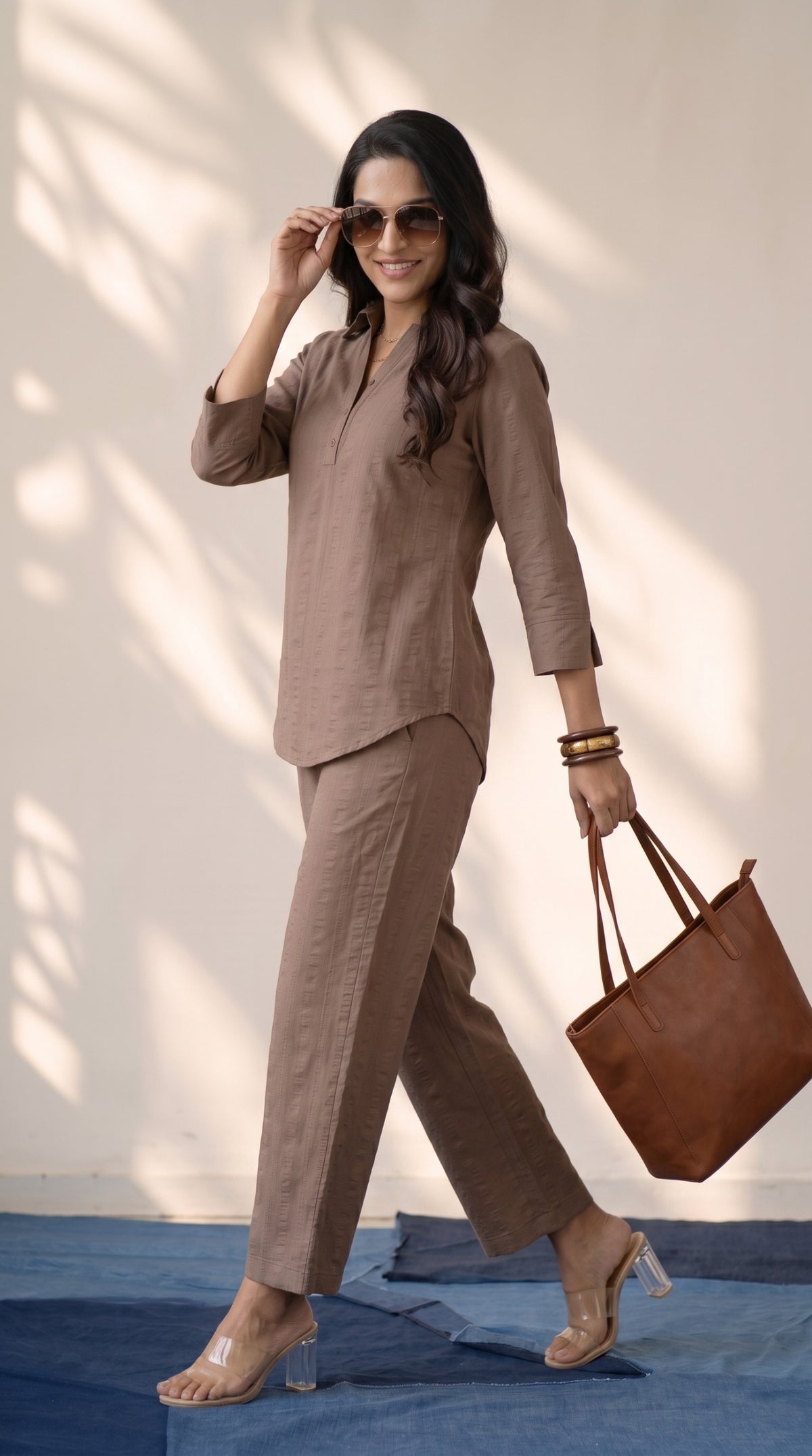 Cotton Signature Co-ord Set - Etiquette Apparel
