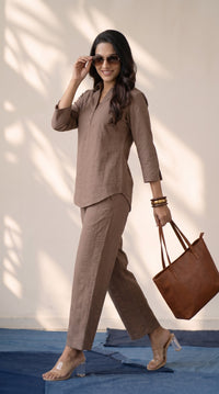 Cotton Signature Co-ord Set - Etiquette Apparel