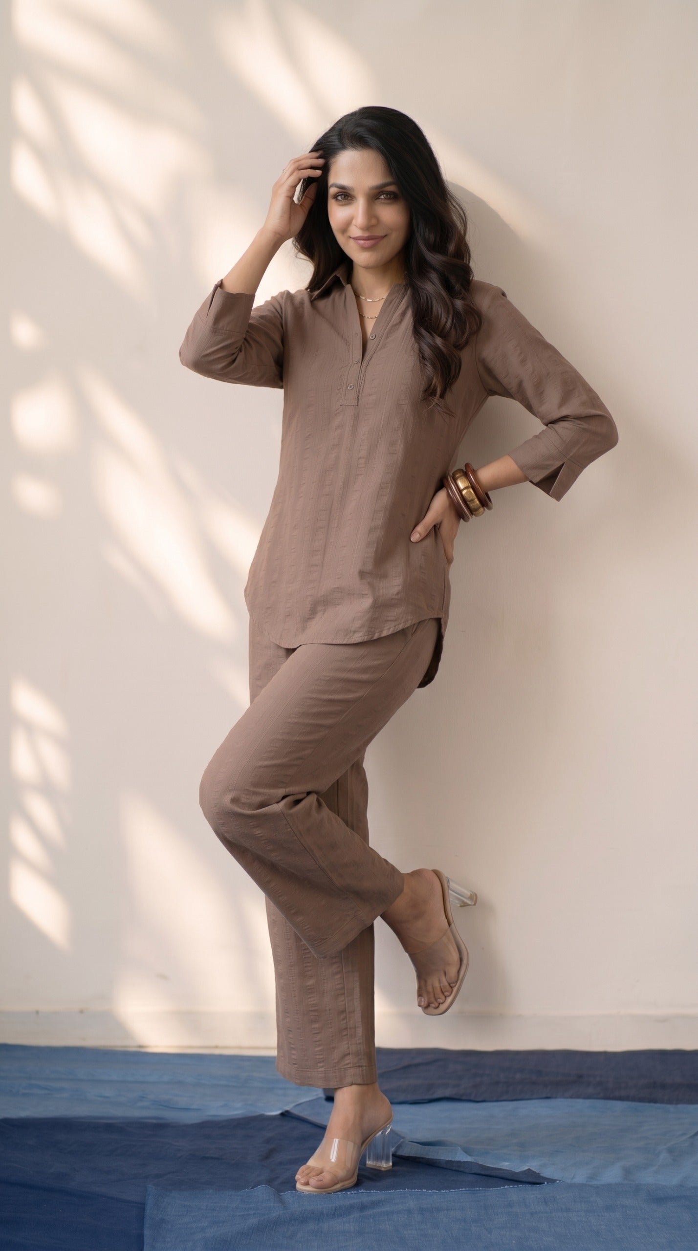 Cotton Signature Co-ord Set - Etiquette Apparel