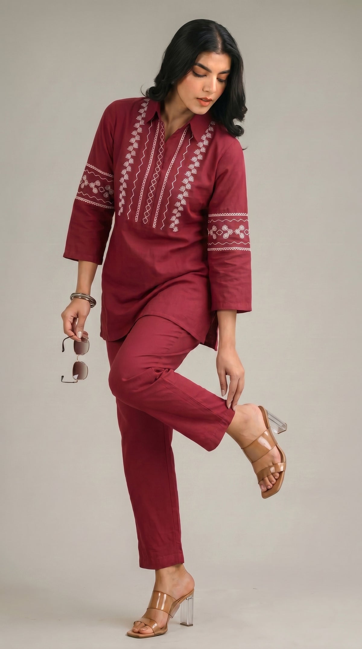 The Effortless Office Staple Co-ord Set - Etiquette Apparel