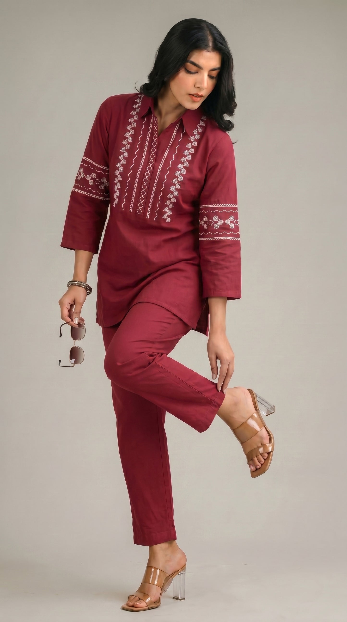 The Effortless Office Staple Co-ord Set - Etiquette Apparel
