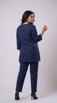 Bloom in Blue Co-ord set - Etiquette Apparel