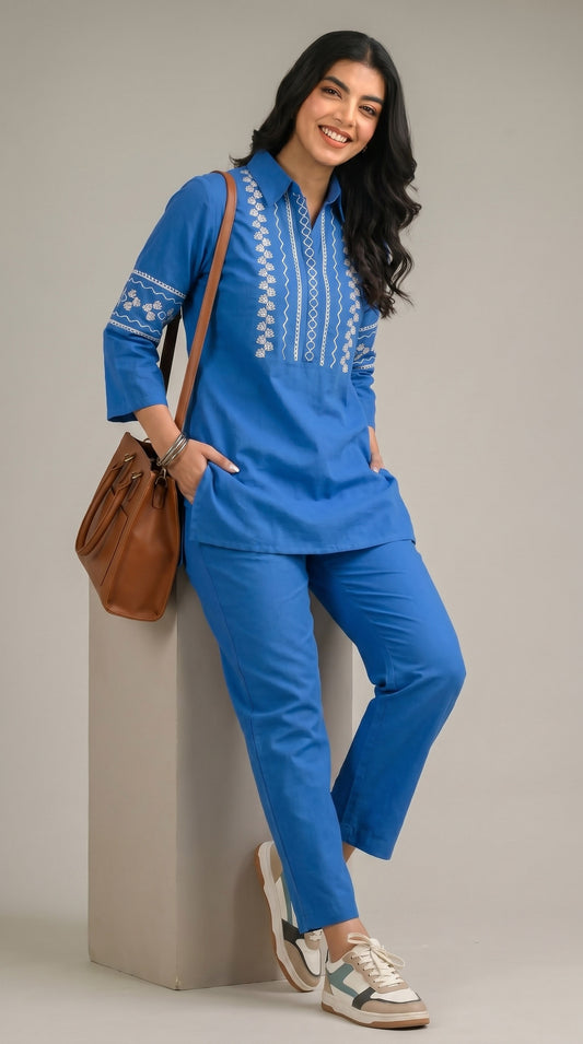 The Effortless Office Staple Co-ord Set - Etiquette Apparel