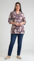 Product Carousel Image 3: Ikkat Tales Top