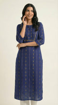 Product Carousel Image 3: Weaving  in Motion Jamdani Kurta