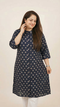 Summer Florals Printed Kurta - Etiquette Apparel