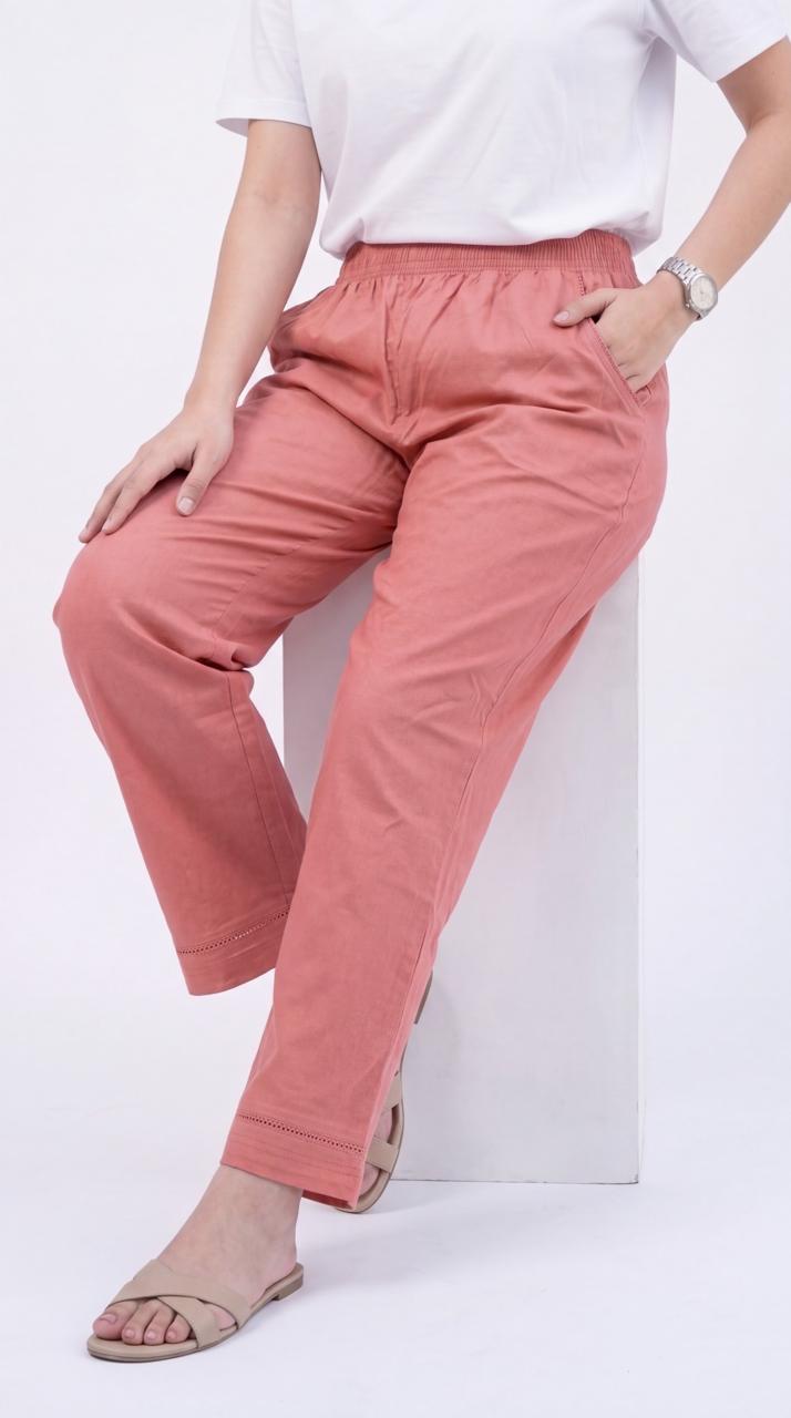 Full Broad Elasticated Pants - Etiquette Apparel