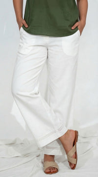Full Broad Elasticated Pants - Etiquette Apparel