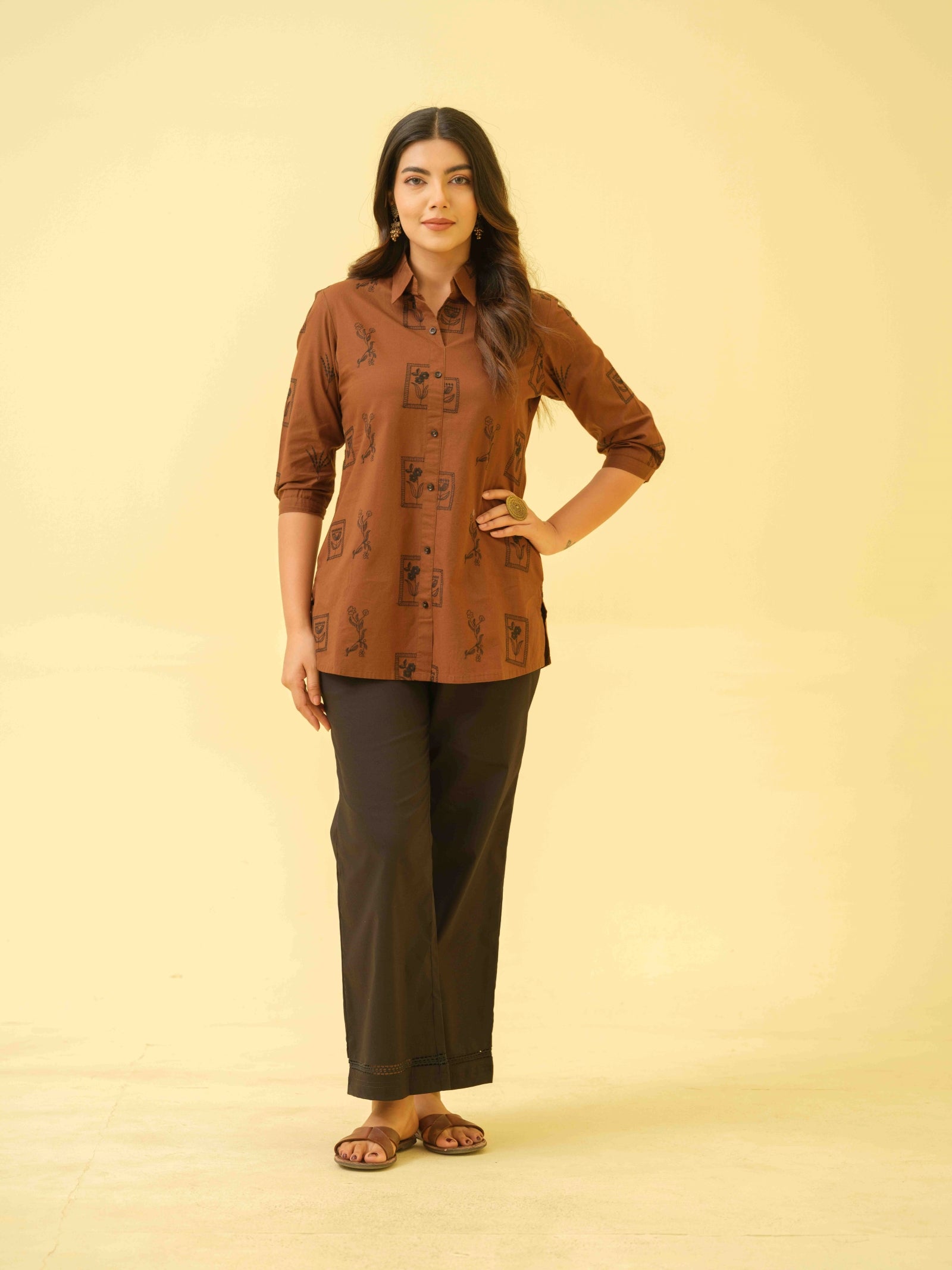 Product Carousel Image 10: Enchanted Florals Embroidered Top