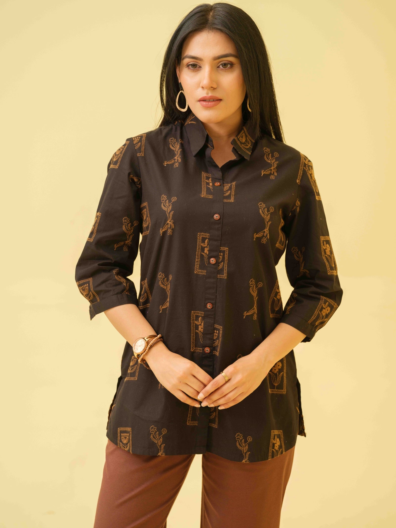 Product Carousel Image 3: Enchanted Florals Embroidered Top