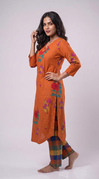 Contemporary Floral Kurta