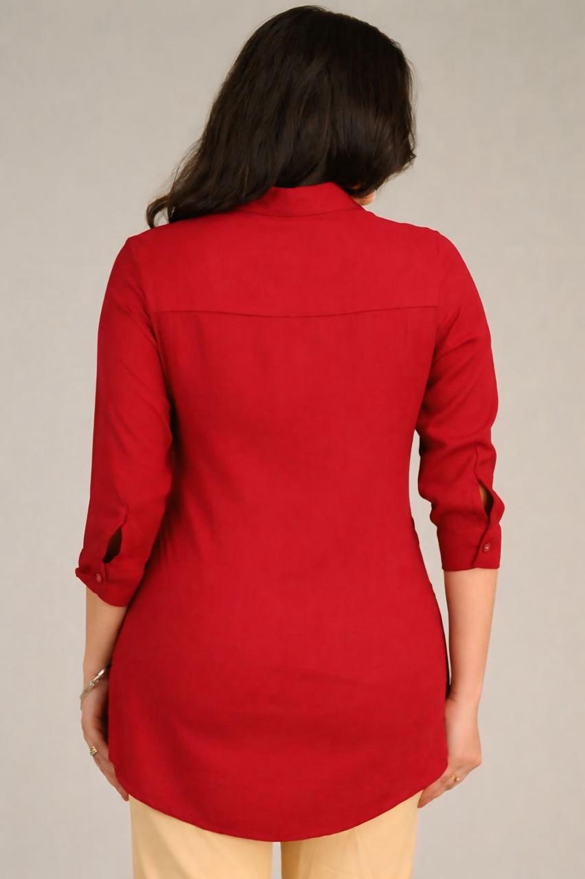 Blooming Warmth Top - Etiquette Apparel 