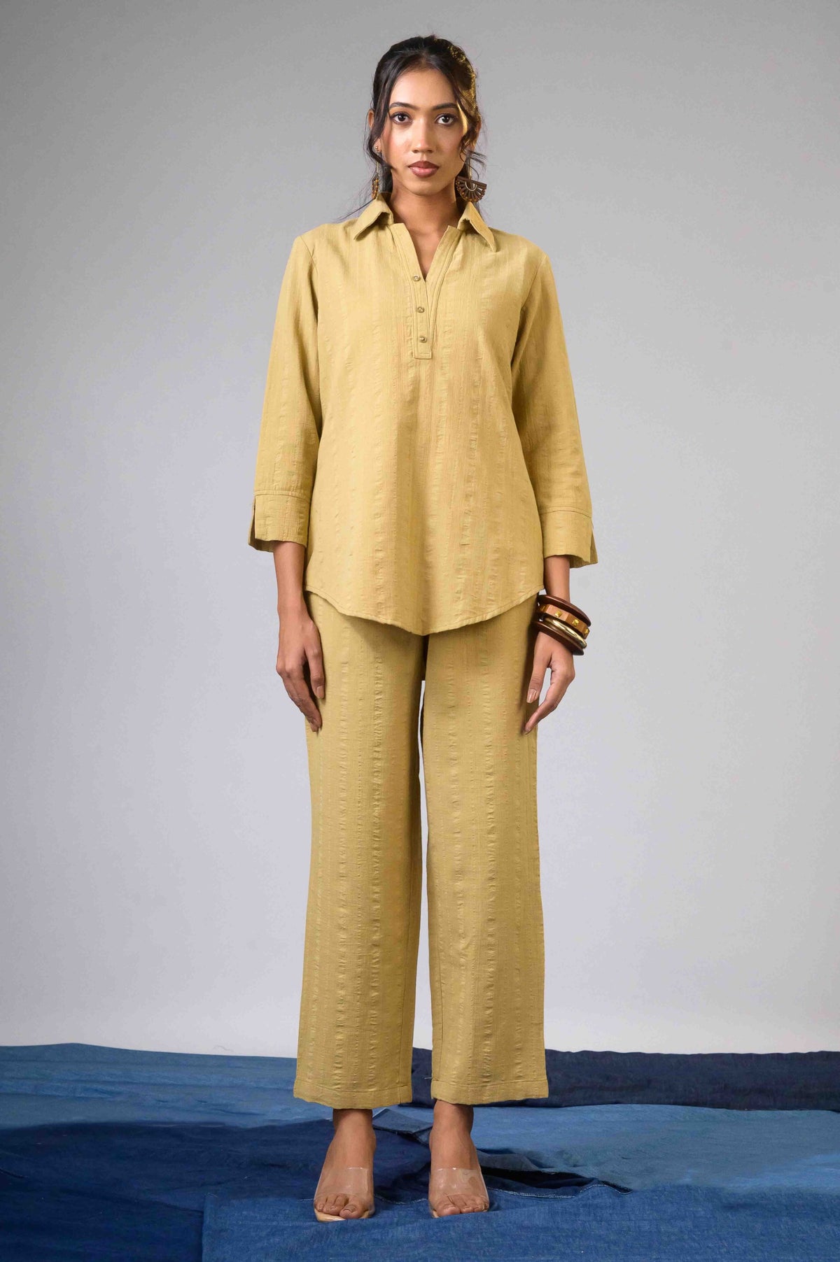 Cotton Signature Co-ord Set - Etiquette Apparel