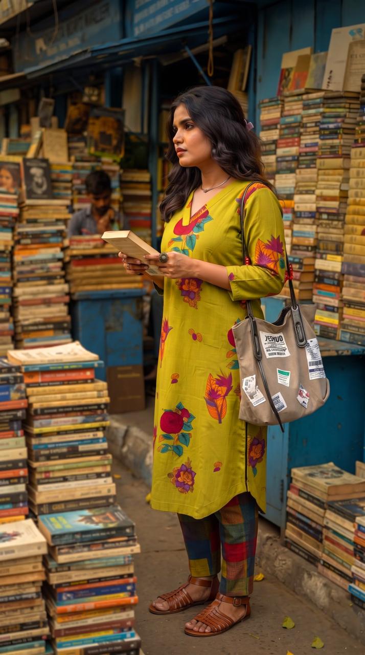 Contemporary Floral Kurta